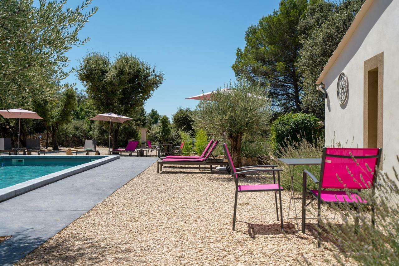 Mas la Chêneraie Lourmarin - Au calme, à 10 mn du centre ville à pied Exterior foto