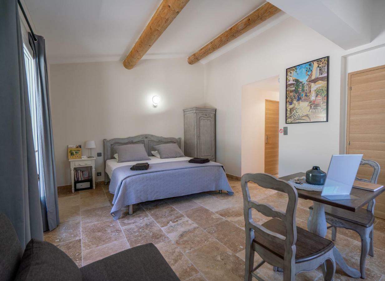 Mas la Chêneraie Lourmarin - Au calme, à 10 mn du centre ville à pied Exterior foto